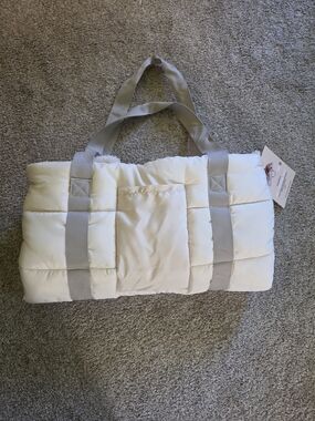 Dog Travel Bed Bag - Cream